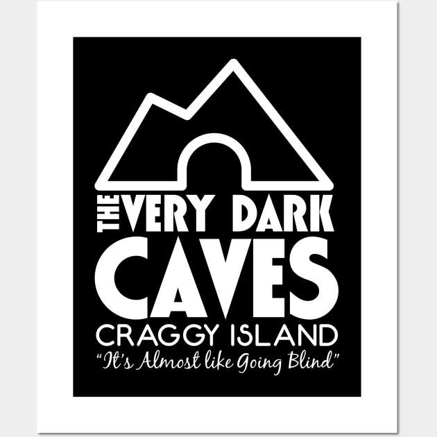 The Very Dark Caves It's Almost like Going Blind Wall Art by Meta Cortex